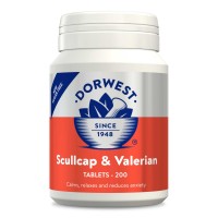 Dorwest Herbs Scullcap & Valerian Tablets
